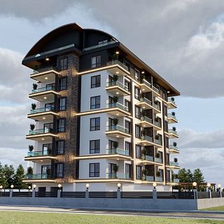 Квартира 2+1 в новом проекте в районе Демирташ