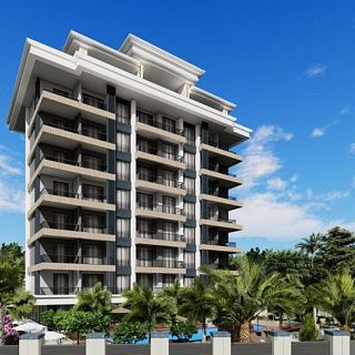 Квартира 1+1 в комплексе Onix Garden в Авсалларе